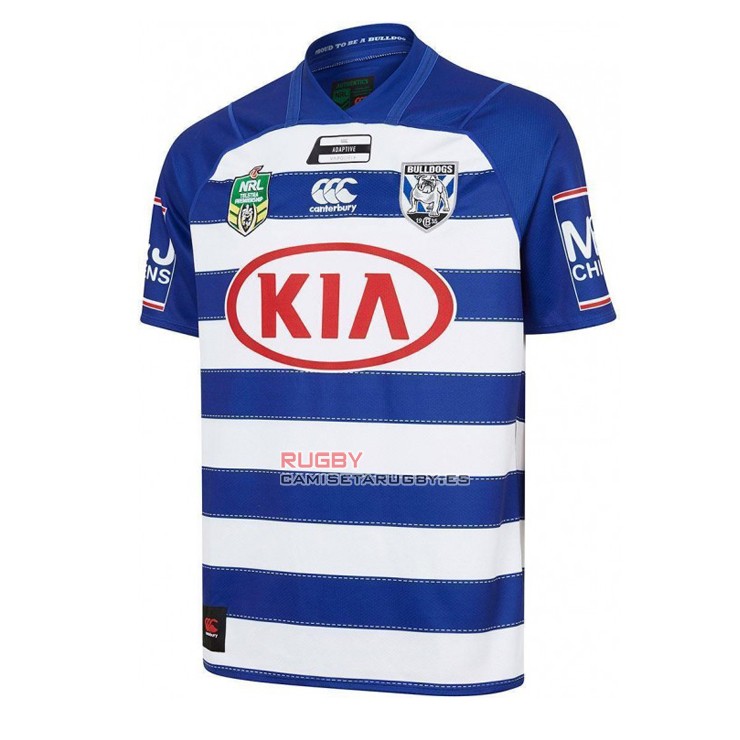 Camiseta Canterbury Bankstown Bulldogs Rugby 2018 Segunda